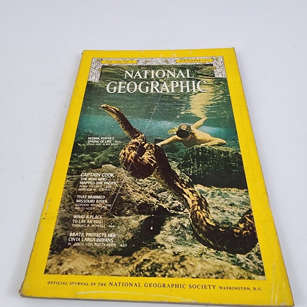 National Geographic Magazine September 1971‎ No  Insert